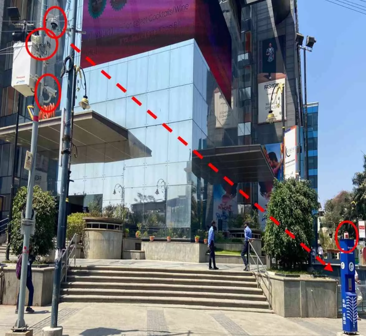 Innovative project by city police Safety Island to increase womens safety Innovative project by city police Safety Island to increase womens safety