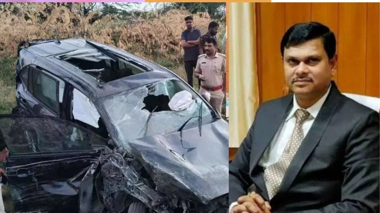 ಭೀಕರ ಅಪಘಾತ: ಹಿರಿಯ ಐಎಎಸ್ ಅಧಿಕಾರಿ ಮಹಾಂತೇಶ್ ಬೀಳಗಿ ಸೇರಿ ಮೂವರ ದುರ್ಮರಣ ಭೀಕರ ಅಪಘಾತ: ಹಿರಿಯ ಐಎಎಸ್ ಅಧಿಕಾರಿ ಮಹಾಂತೇಶ್ ಬೀಳಗಿ ಸೇರಿ ಮೂವರ ದುರ್ಮರಣ