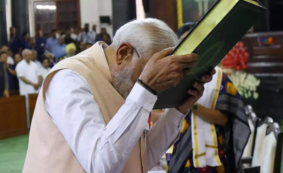 Constitution Day Duties Strengthen Democracy, PM Modi Writes to the Nation