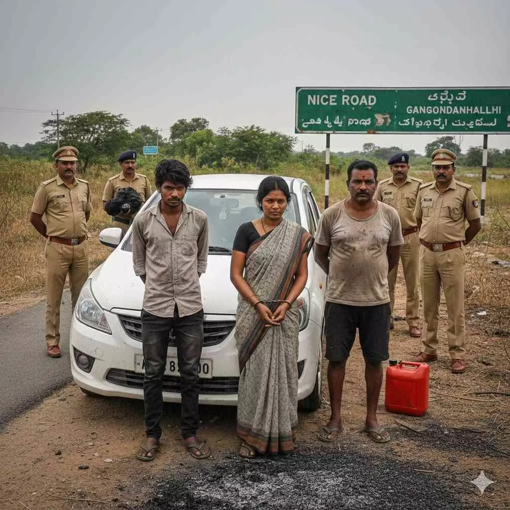 ಅನೈತಿಕ ಸಂಬಂಧಕ್ಕೆ ಅಡ್ಡಿ: ಪತಿಯನ್ನು ಕೊಂದು ಸುಟ್ಟು ಹಾಕಿದ ಪತ್ನಿ, ಪ್ರಿಯಕರ ಸೇರಿ 3 ಜನರ ಬಂಧನ