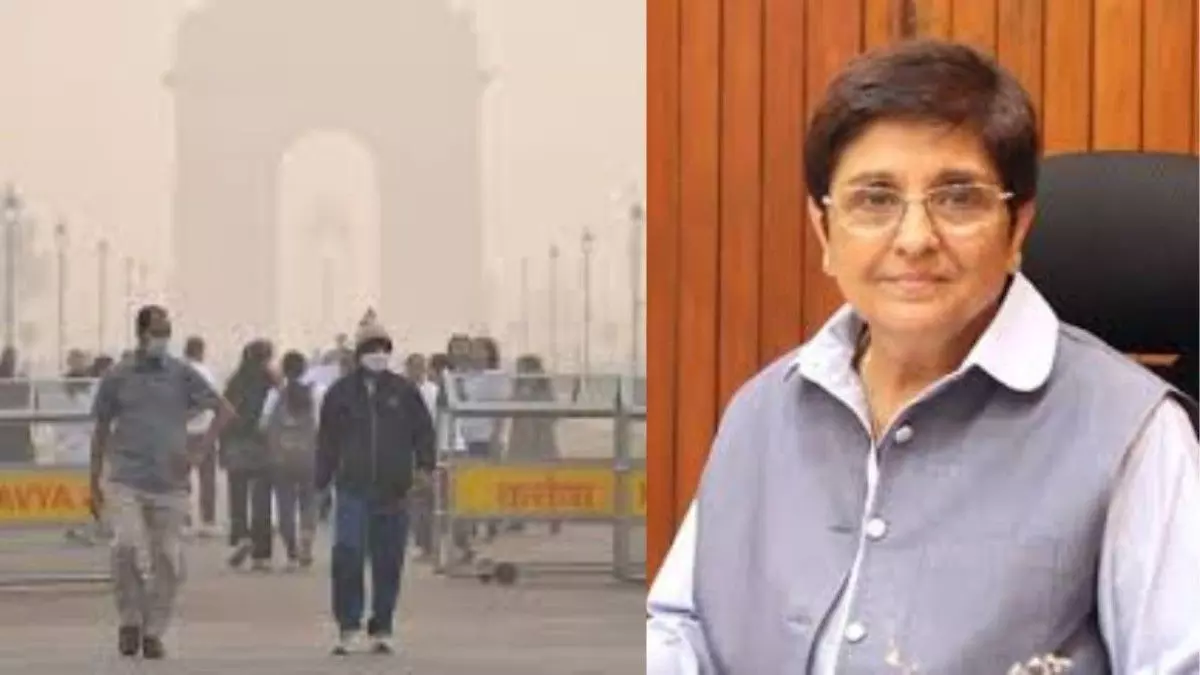 Delhi Air Pollution Crisis: Kiran Bedi Urges PM Modi to Intervene Immediately