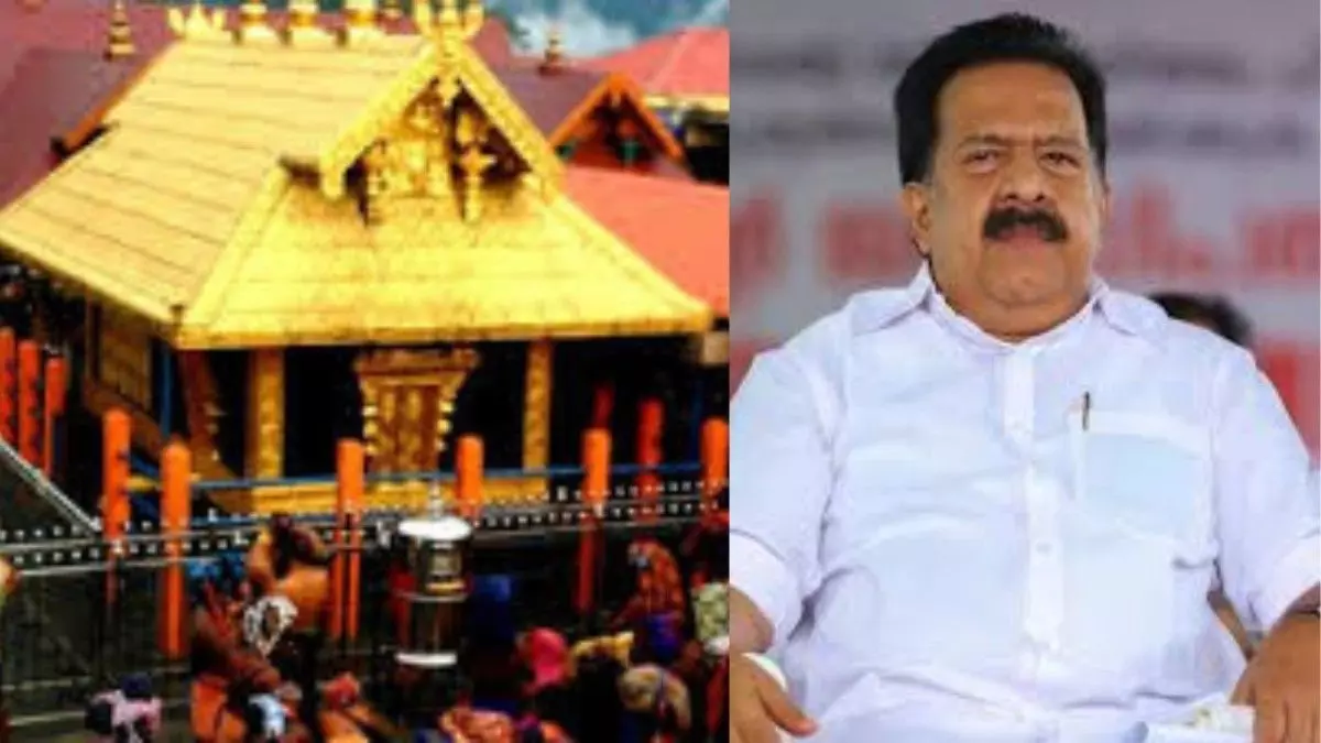 Sabarimala Gold Theft: Ramesh Chennithala Levels Serious Allegations Against CM Pinarayi Vijayan