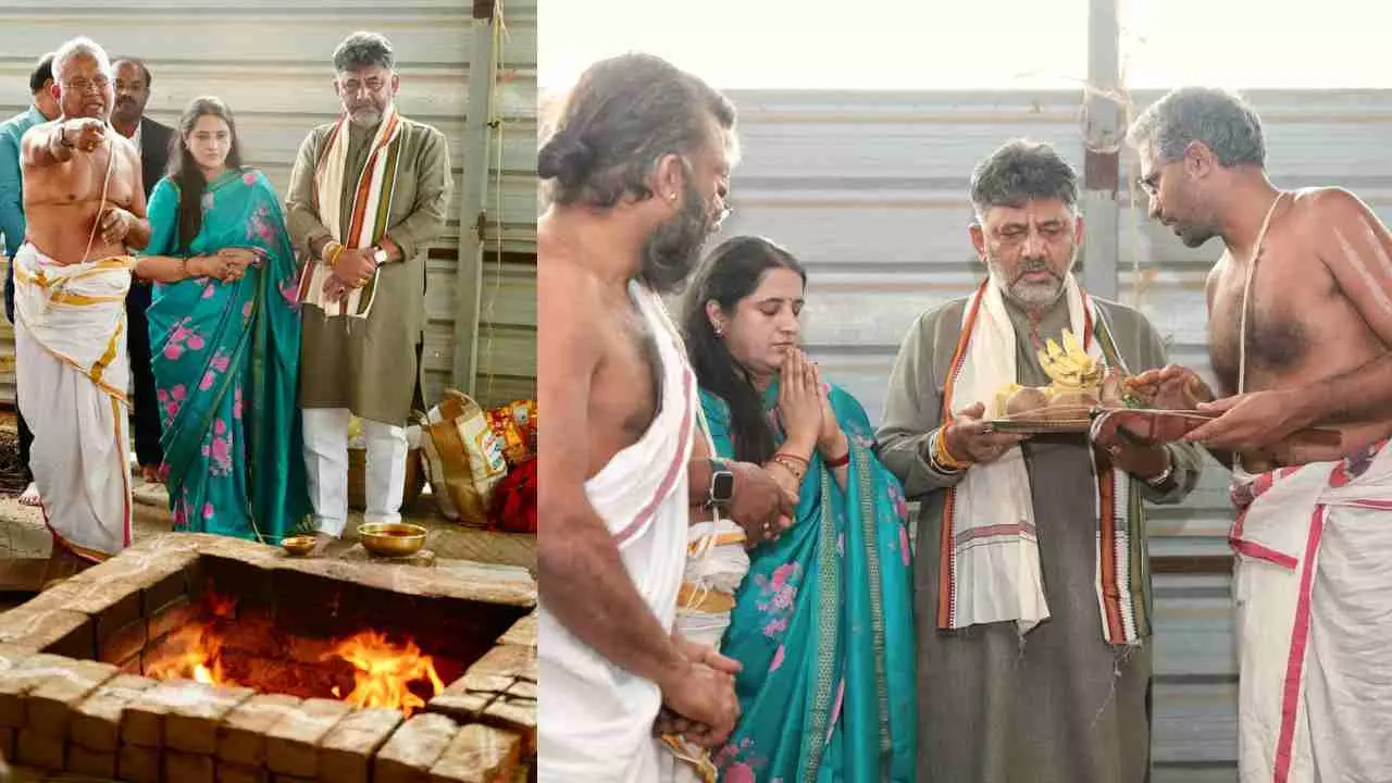 ಸಿಎಂ ಸ್ಥಾನಕ್ಕಾಗಿ ಹೋಮ ನಡೆಸಿಲ್ಲ: ಡಿ.ಕೆ. ಶಿವಕುಮಾರ್