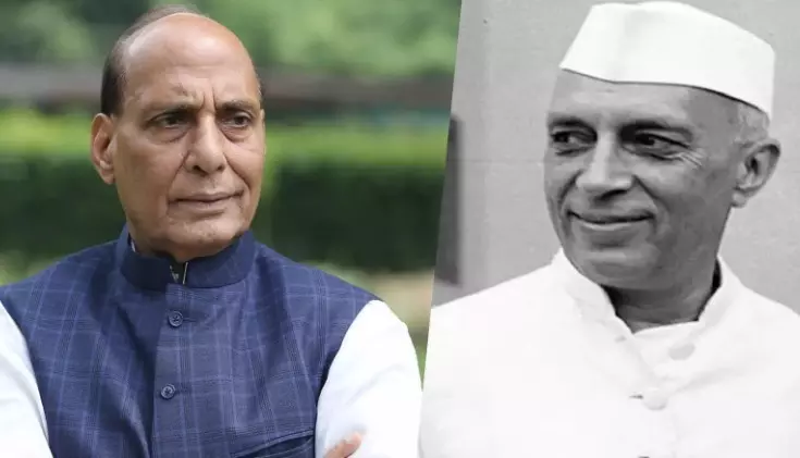 ಬಾಬ್ರಿ ಮಸೀದಿ ಮರು ನಿರ್ಮಿಸಲು ಮುಂದಾಗಿದ್ದ ನೆಹರು; ರಕ್ಷಣಾ ಸಚಿವರ ಆರೋಪಕ್ಕೆ ಕಾಂಗ್ರೆಸ್ ತಿರುಗೇಟು ಬಾಬ್ರಿ ಮಸೀದಿ ಮರು ನಿರ್ಮಿಸಲು ಮುಂದಾಗಿದ್ದ ನೆಹರು; ರಕ್ಷಣಾ ಸಚಿವರ ಆರೋಪಕ್ಕೆ ಕಾಂಗ್ರೆಸ್ ತಿರುಗೇಟು