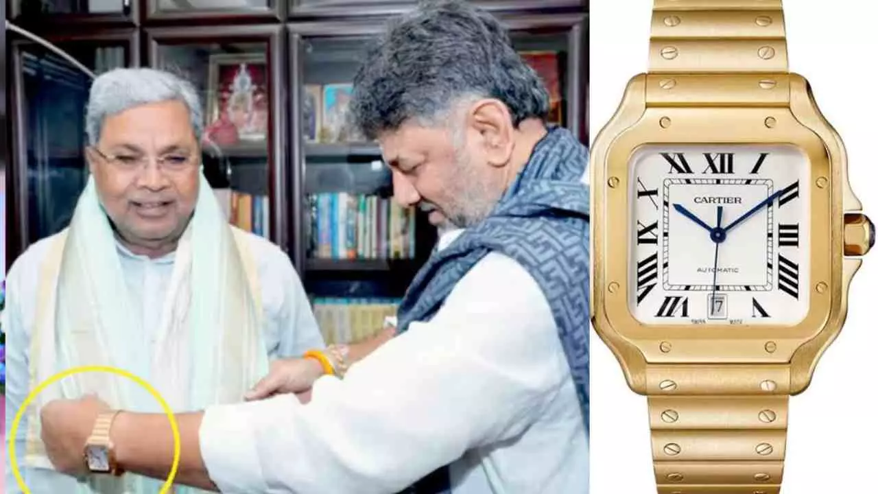 ಅವರ ಮನೆಯಿಂದಲೇ ಕದ್ದಿದ್ದೇನೆ!: ಕಾರ್ಟಿಯರ್ ವಾಚ್ ವಿವಾದಕ್ಕೆ ಡಿಕೆಶಿ ವ್ಯಂಗ್ಯದ ತಿರುಗೇಟು