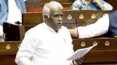 Iranna Kaddadi Raises Sugarcane Farmers’ Issues in Parliament; Sugar Minister Shivanand Patil Appreciates