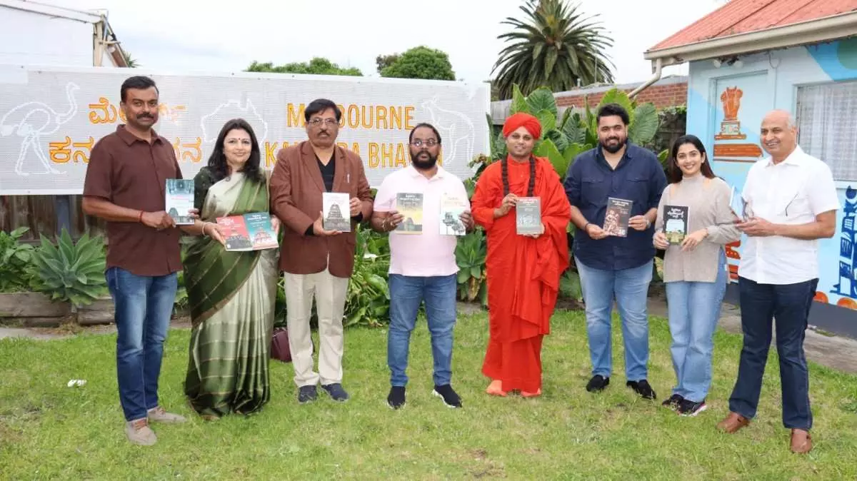 ‘Kannada Bhavana’ Rises in Melbourne: MLC TA Sharavana Announces ₹5 Lakh Donation