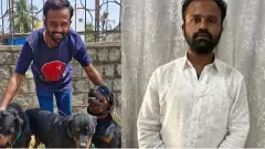 Davangere Rottweiler Owner Arrested After Dogs Maul Woman to Death Near Honnuru Cross