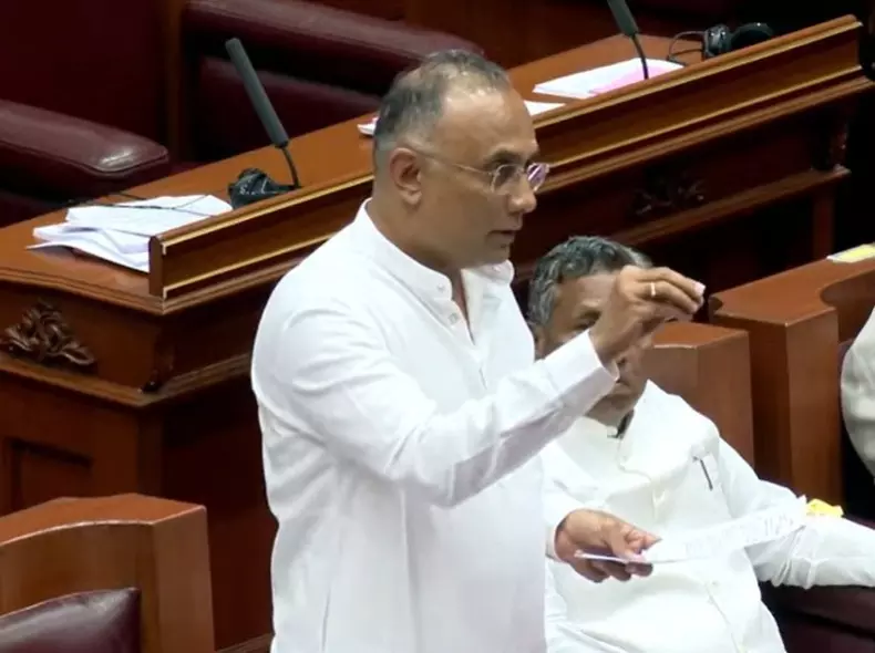 Winter Session There no confidence BJP, not in the Congress Gundu Rao sarcastically