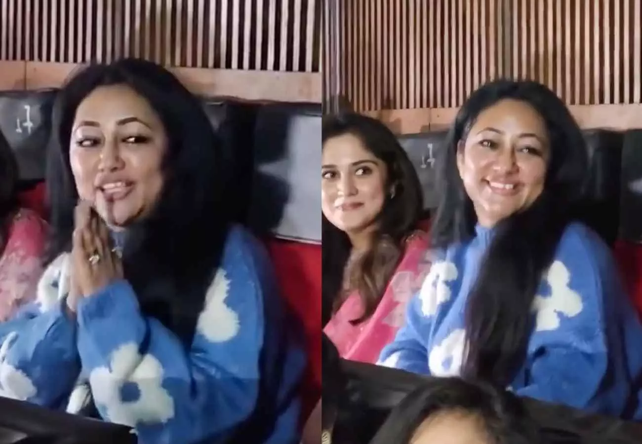 ʻಡೆವಿಲ್ʼ ಬಂದಾಯ್ತು ಚಿನ್ನ! ಫಸ್ಟ್ ಡೇ ಫಸ್ಟ್ ಶೋ ನೋಡಿದ ದರ್ಶನ್ ಪತ್ನಿ, ಪುತ್ರ ʻಡೆವಿಲ್ʼ ಬಂದಾಯ್ತು ಚಿನ್ನ! ಫಸ್ಟ್ ಡೇ ಫಸ್ಟ್ ಶೋ ನೋಡಿದ ದರ್ಶನ್ ಪತ್ನಿ, ಪುತ್ರ