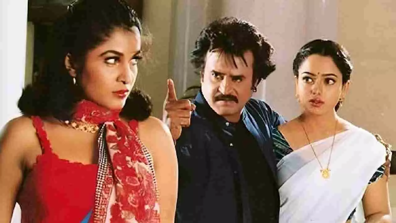 ʻಪಡೆಯಪ್ಪʼ ರೀ ರಿಲೀಸ್|ಮಹಿಳಾ ಸ್ವಾಭಿಮಾನ ಕೆಣಕುವಂತಿದೆಯೇ ರಜನಿ ಸಿನಿಮಾ? ʻಪಡೆಯಪ್ಪʼ ರೀ ರಿಲೀಸ್|ಮಹಿಳಾ ಸ್ವಾಭಿಮಾನ ಕೆಣಕುವಂತಿದೆಯೇ ರಜನಿ ಸಿನಿಮಾ?