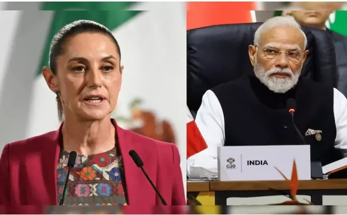 ಮೆಕ್ಸಿಕೋದಿಂದ ಆಮದು ಸುಂಕ ಶೇ.50ಕ್ಕೆ ಹೆಚ್ಚಳ: ತಕ್ಕ ಕ್ರಮದ ಎಚ್ಚರಿಕೆ ನೀಡಿದ ಭಾರತ ಮೆಕ್ಸಿಕೋದಿಂದ ಆಮದು ಸುಂಕ ಶೇ.50ಕ್ಕೆ ಹೆಚ್ಚಳ: ತಕ್ಕ ಕ್ರಮದ ಎಚ್ಚರಿಕೆ ನೀಡಿದ ಭಾರತ