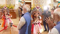 ಒಮನ್‌ನಲ್ಲಿ ಮೇಳೈಸಿದ ಕರಾವಳಿಯ ಗಂಡುಕಲೆ ಯಕ್ಷಗಾನ- ಮೋದಿಗೆ ಅದ್ದೂರಿ ಸ್ವಾಗತ