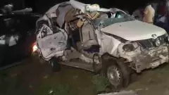 ತಮಿಳುನಾಡಿನಲ್ಲೂ ಘೋರ ದುರಂತ! ಟೈರ್ ಸ್ಫೋಟಗೊಂಡು ಬಸ್‌ ಕಾರಿಗೆ ಡಿಕ್ಕಿ- 9 ಬಲಿ