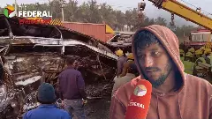 ಚಿತ್ರದುರ್ಗ ಬಸ್‌ ಅಪಘಾತ| 40 ಮಕ್ಕಳನ್ನು ಉಳಿಸಿ, ಉರಿಯುವ ಬಸ್‌ನಿಂದ 9 ಜೀವಗಳನ್ನು ರಕ್ಷಿಸಿದ ರಿಯಲ್ ಹೀರೊ