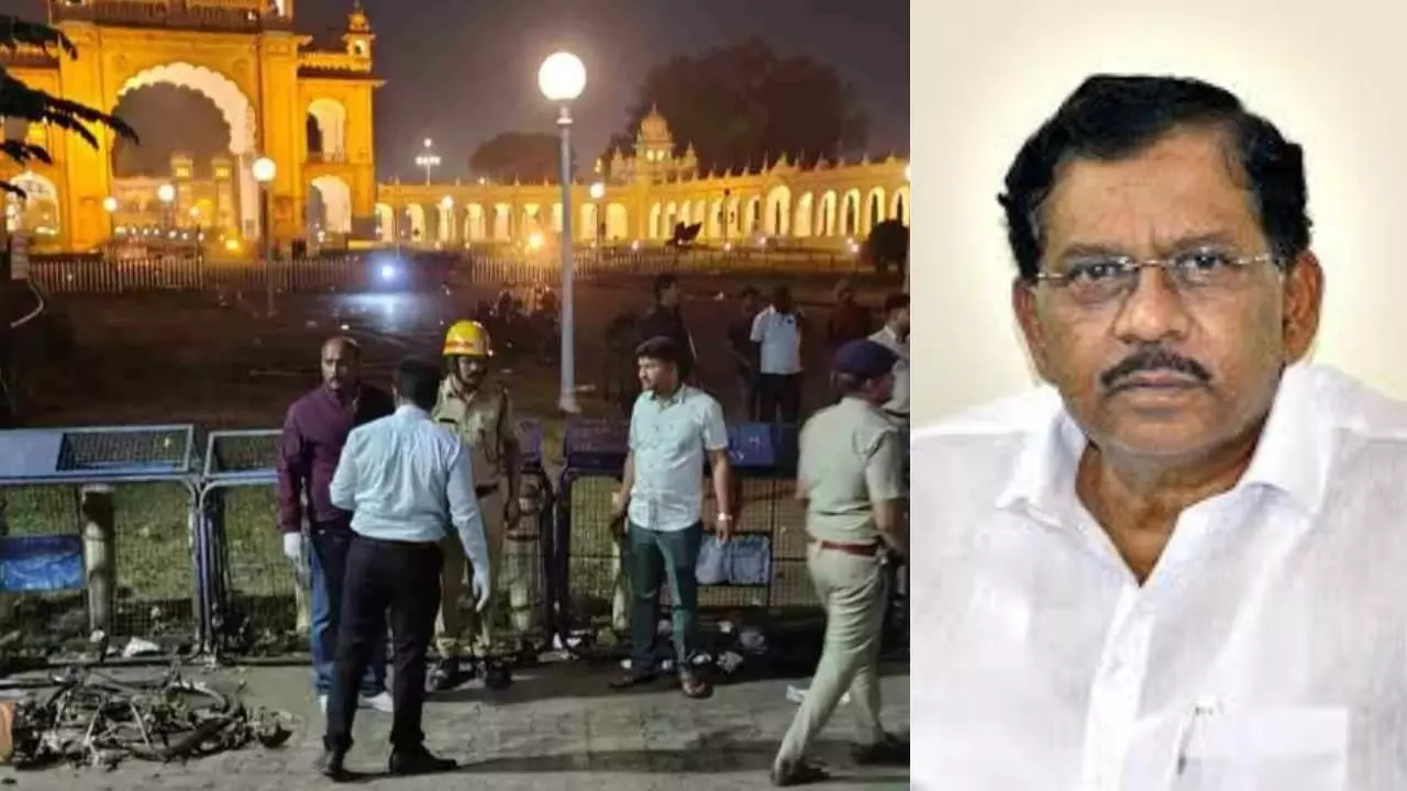 Cylinder blast near Mysore Palace: Home Minister Parameshwar orders investigation
