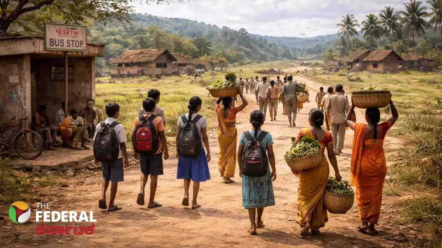 ಸ್ವಾತಂತ್ರ್ಯ ಬಂದು ದಶಕಗಳಾಯ್ತು! ಕರ್ನಾಟಕದ 1,749 ಹಳ್ಳಿಗಳಿಗೆ ಬಸ್‌ಗಳೇ ಇಲ್ಲ! ರಸ್ತೆಗಳೂ ಇಲ್ಲ!!