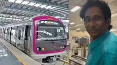 ಮೆಟ್ರೋದಲ್ಲಿ ಅಸಭ್ಯ ವರ್ತನೆ: ಕಾಮುಕನಿಗೆ ಕಪಾಳಮೋಕ್ಷ ಮಾಡಿ ಪಾಠ ಕಲಿಸಿದ ಯುವತಿ