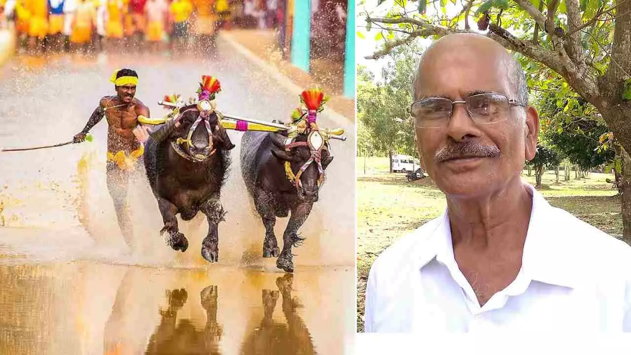 ಕಂಬಳದ ಭೀಷ್ಮ ಗುಣಪಾಲ ಕಡಂಬ ಅವರಿಗೆ ವೇದಿಕೆಯಲ್ಲೇ ಅವಮಾನ ಕಂಬಳದ ಭೀಷ್ಮ ಗುಣಪಾಲ ಕಡಂಬ ಅವರಿಗೆ ವೇದಿಕೆಯಲ್ಲೇ ಅವಮಾನ