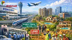 Real Estate| ಫಾಕ್ಸ್‌ಕಾನ್‌ ಸುತ್ತ ಭೂಮಿಗೆ ಚಿನ್ನದ ಬೆಲೆ; ಹೂಡಿಕೆದಾರರೇ ಇತ್ತ ನೋಡಿ...