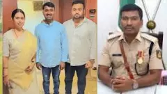 Minister Hebbalkars sons car driver stabbed; IPS officer saves his life