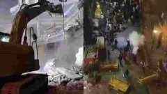 ಮಸೀದಿ ಬಳಿ ಅಕ್ರಮ ಒತ್ತುವರಿ ತೆರವು ಕಾರ್ಯಾಚರಣೆ: ಕಲ್ಲು ತೂರಾಟ, ಅಶ್ರುವಾಯು ಪ್ರಯೋಗ