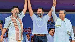 ಕೈ ನಾಯಕರ ಹೈವೋಲ್ಟೇಜ್ ಮೀಟಿಂಗ್: ಸಿದ್ದು-ಡಿಕೆಶಿ ಜೊತೆಯಾಗಿಯೇ ರಾಹುಲ್ ಗಾಂಧಿ ಭೇಟಿ