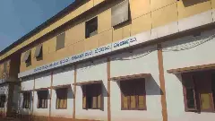 ಹೈಯರ್​ ಸೆಕೆಂಡರಿ ಶಾಲೆ ನೀರ್ಚಾಲು. (ಚಿತ್ರ- ರಾಜೇಶ್​ ಶೆಟ್ಟಿ ಬಿ)