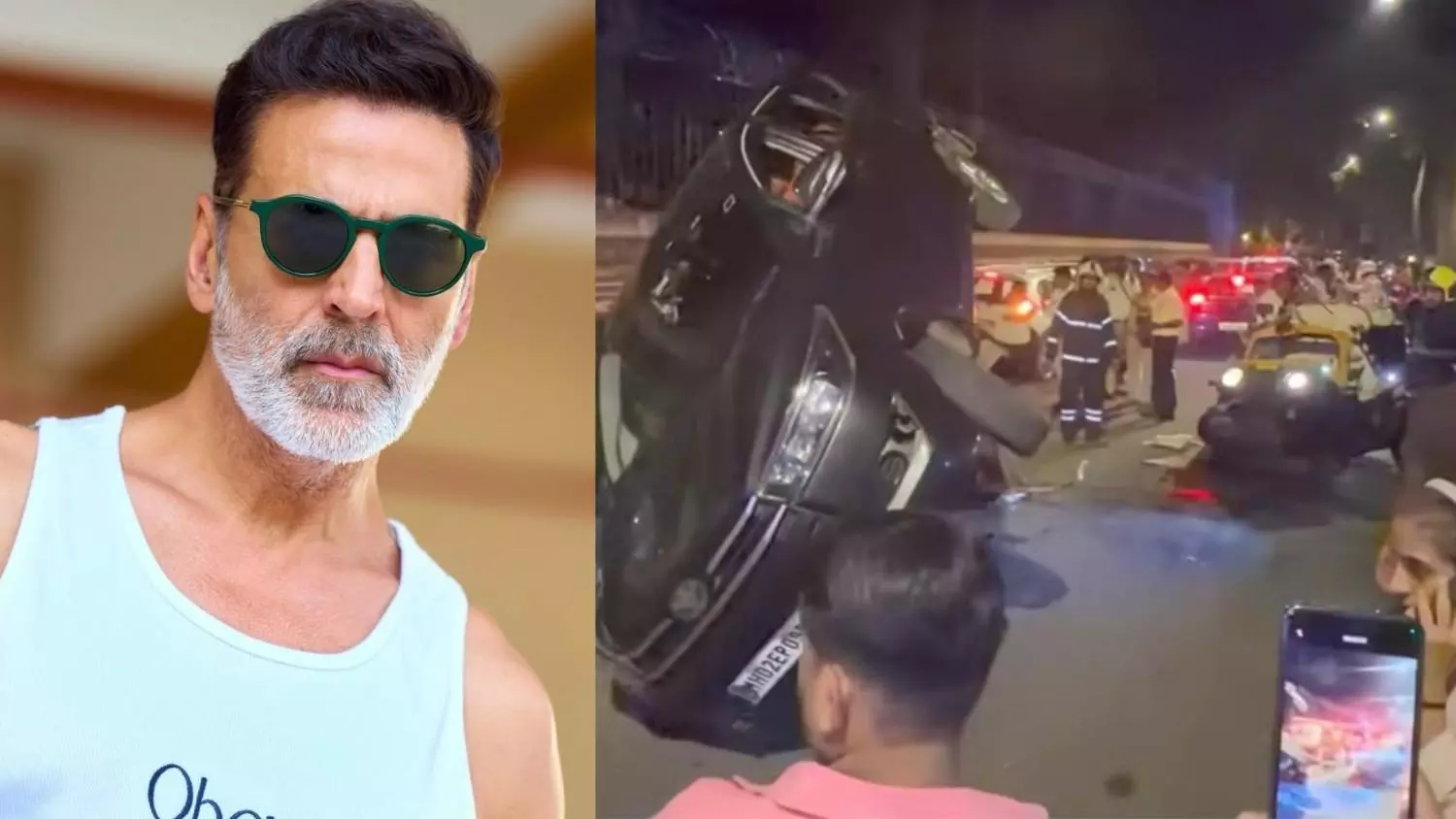 ಅಕ್ಷಯ್ ಕುಮಾರ್ ಕಾರು ಅಪಘಾತ| ಮರ್ಸಿಡಿಸ್ ಚಾಲಕನ ಬಂಧನ