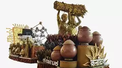 The glory of the state on Republic Day: Still image exhibition From Cereals to Microchip