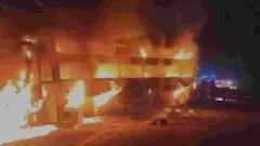 ಮತ್ತೊಂದು ಸ್ಲೀಪರ್‌ ಬಸ್‌ ಬೆಂಕಿಗಾಹುತಿ; ಪ್ರಯಾಣಿಕರು ಸೇಫ್
