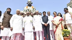 Gandhiji was a great spirit who gave strength to the idea of ​​village swaraj: CM