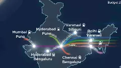 ಕೇಂದ್ರ ಬಜೆಟ್ 2026: ಬೆಂಗಳೂರು-ಹೈದರಾಬಾದ್ ಹೈಸ್ಪೀಡ್ ರೈಲು ಘೋಷಣೆ