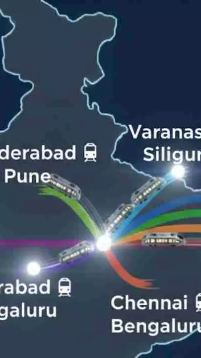 ಕೇಂದ್ರ ಬಜೆಟ್ 2026: ಬೆಂಗಳೂರು-ಹೈದರಾಬಾದ್ ಹೈಸ್ಪೀಡ್ ರೈಲು ಘೋಷಣೆ ಕೇಂದ್ರ ಬಜೆಟ್ 2026: ಬೆಂಗಳೂರು-ಹೈದರಾಬಾದ್ ಹೈಸ್ಪೀಡ್ ರೈಲು ಘೋಷಣೆ