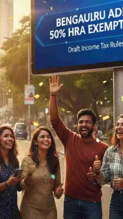 ಬೆಂಗಳೂರಿನ ಉದ್ಯೋಗಿಗಳಿಗೆ ಕೇಂದ್ರದಿಂದ ಬಂಪರ್ ಕೊಡುಗೆ: 50% ಎಚ್​​ಆರ್​​ಎ ವಿನಾಯಿತಿ