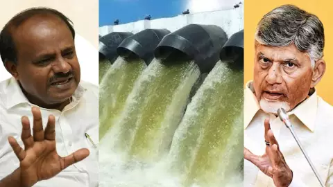 ಕೃಷ್ಣೆ ಹರಿಸಲು ಎಚ್‌ಡಿಕೆ ಮನವಿ ಬೆನ್ನಲ್ಲೇ ಆಲಮಟ್ಟಿಗಾಗಿ ನಾಯ್ಡು ತಕರಾರು