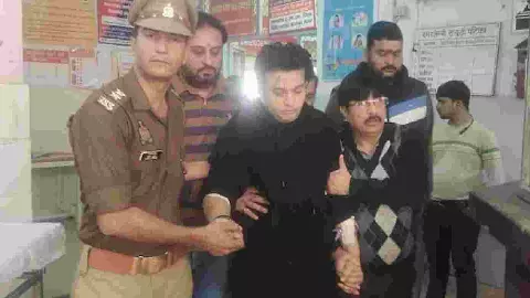 ಕಾನ್ಪುರ ಲ್ಯಾಂಬೋರ್ಗಿನಿ ಅಪಘಾತ: ತಂಬಾಕು ಉದ್ಯಮಿ ಕೆ.ಕೆ. ಮಿಶ್ರಾ ಪುತ್ರನ ಬಂಧನ