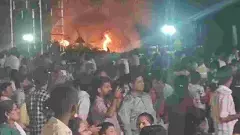 ಹಂಪಿ ಉತ್ಸವದಲ್ಲಿ ಅಗ್ನಿ ಅವಘಡ: ಸಿಎಂ ಎದುರೇ ಹೊತ್ತಿಕೊಂಡ ಬೆಂಕಿ! ತಪ್ಪಿದ ಭಾರೀ ಅನಾಹುತ