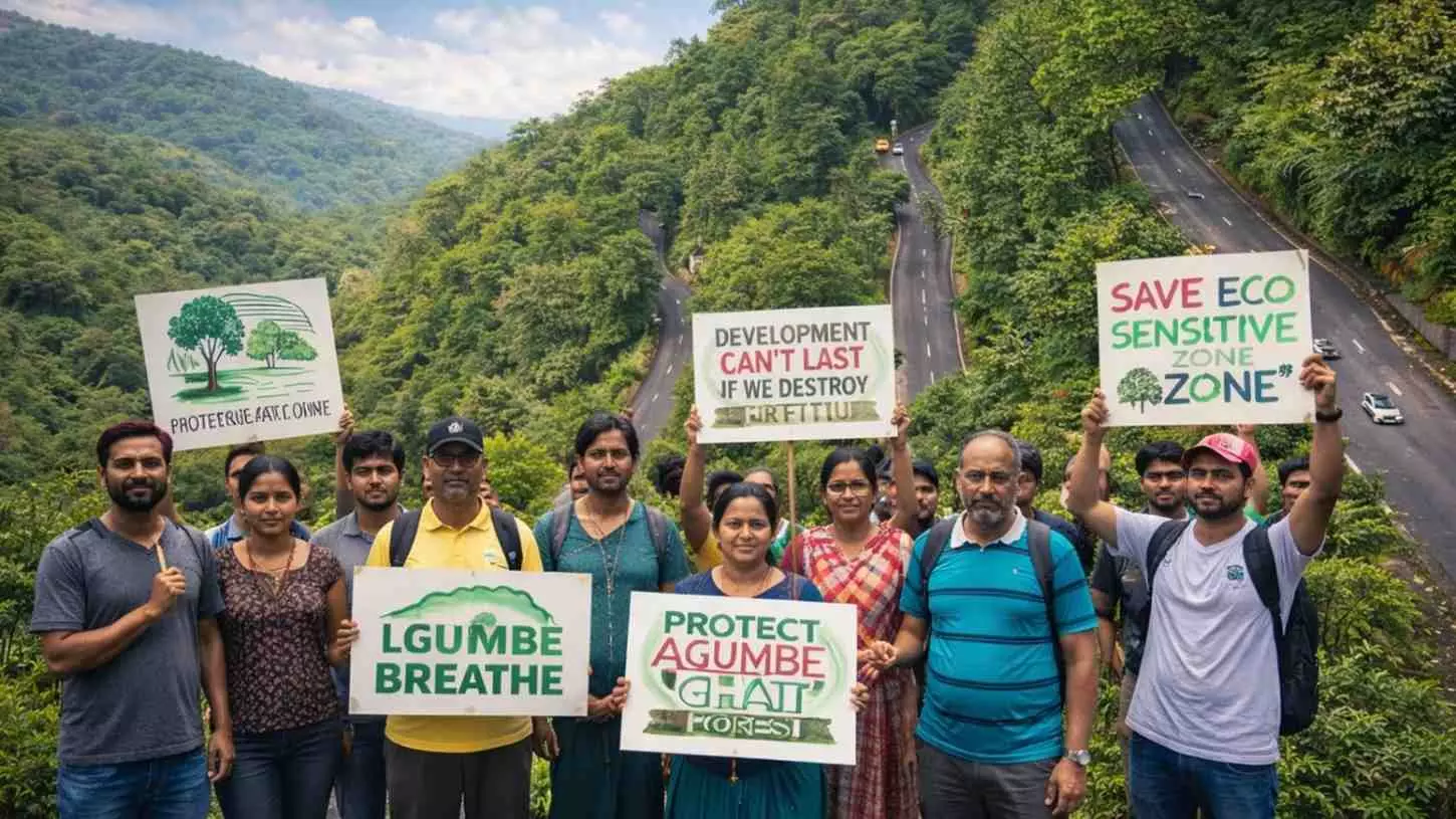 Agumbe Ghat|ಕಿಂಗ್ ಕೋಬ್ರಾ, ಸಿಂಹ ಬಾಲದ ಸಿಂಗಳೀಕದ ತವರು ಆಗುಂಬೆಗೆ ಸುರಂಗ ಕೊರೆಯಲು ಸಜ್ಜು! Agumbe Ghat|ಕಿಂಗ್ ಕೋಬ್ರಾ, ಸಿಂಹ ಬಾಲದ ಸಿಂಗಳೀಕದ ತವರು ಆಗುಂಬೆಗೆ ಸುರಂಗ ಕೊರೆಯಲು ಸಜ್ಜು!