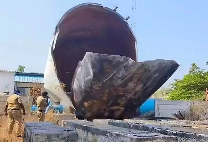 ಮಂಡ್ಯ: ಕೆಮಿಕಲ್ ಟ್ಯಾಂಕ್ ಸ್ಫೋಟಕ್ಕೆ ಇಬ್ಬರು ಬಲಿ