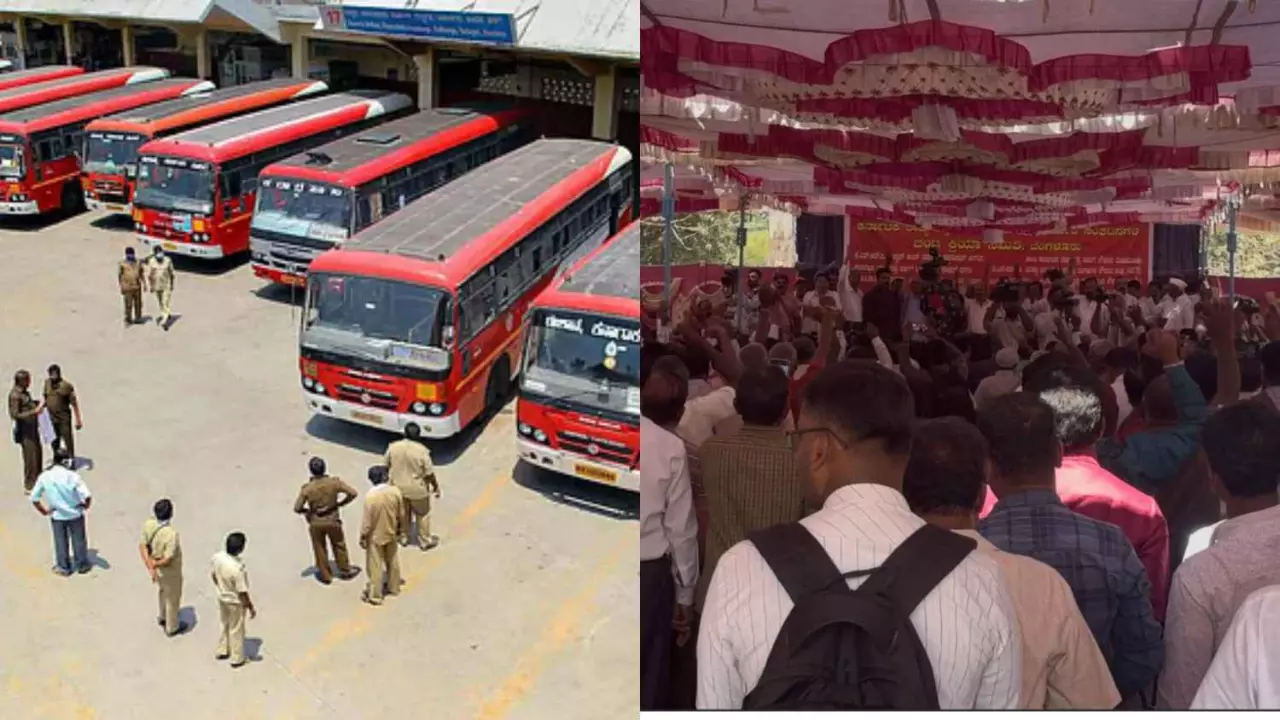 KSRTC Employees Protest: ಬೆಂಗಳೂರು ಚಲೋ ಅಂತ್ಯ: ಬೇಡಿಕೆ ಈಡೇರಿಕೆಗೆ ಮಾ. 2ರವರೆಗೆ ಗಡುವು