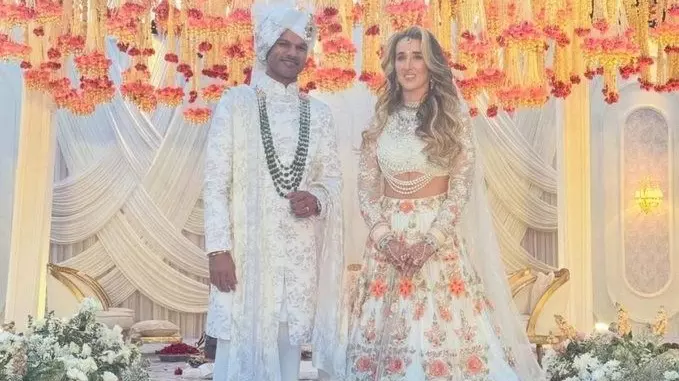 Gabbar begins another innings: Shikhar Dhawan marries Delhi-based businesswoman Sophie Shine