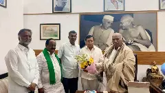 ರಾಜ್ಯ ರಾಜಕೀಯದಲ್ಲಿ ಮತ್ತೆ ಬಿರುಸು, ಖರ್ಗೆ ಭೇಟಿಯಾದ ಸತೀಶ್ ಜಾರಕಿಹೊಳಿ ನೇತೃತ್ವದ ನಿಯೋಗ