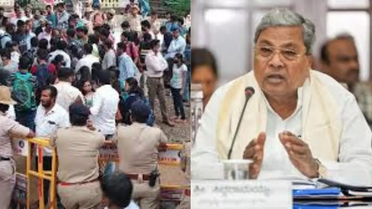 CM responds to student protests: Green signal to fill 2.80 lakh vacant posts! CM responds to student protests: Green signal to fill 2.80 lakh vacant posts!