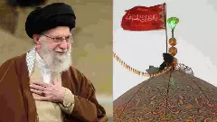 Iran-Israel War| ಇರಾನ್‌ನ ಮಸೀದಿಯ ಗುಮ್ಮಟದ ಮೇಲೆ ಹಾರಾಡಿದ ಕೆಂಪು ಧ್ವಜ? ಏನಿದರ ಅರ್ಥ?