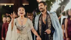 ರಶ್ಮಿಕಾ-ವಿಜಯ್ ಸಂಗೀತ ಸಂಭ್ರಮ: ಬೆಳ್ಳಿ ಬಣ್ಣದ ಲೆಹೆಂಗಾದಲ್ಲಿ ಮಿಂಚಿದ ಕೊಡಗಿನ ಬೆಡಗಿ