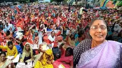 ʼಸೀರೆ ಭಾಗ್ಯʼ : ಸೀರೆ ಬದಲು ಗೌರವಧನ ಹೆಚ್ಚಿಸಲು ಅಂಗನವಾಡಿ ಕಾರ್ಯಕರ್ತೆಯರ ಒತ್ತಾಯ