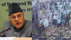 Farooq Abdullah| ಫಾರೂಕ್ ಅಬ್ದುಲ್ಲಾ ಹತ್ಯೆ ಯತ್ನ; ಕೂದಲೆಳೆ ಅಂತರದಲ್ಲಿ ಪಾರಾದ ಮಾಜಿ ಸಿಎಂ- ವಿಡಿಯೊ ವೈರಲ್‌