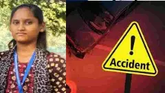 ರಸ್ತೆ ಮೇಲೆ ಒಣಗಲು ಹಾಕಿದ್ದ ರಾಗಿ ಕಣದಿಂದ ದುರಂತ: ಲಾರಿ ಹರಿದು ಅಜ್ಜ-ಮೊಮ್ಮಗಳ ದಾರುಣ ಸಾವು