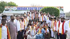 ಇಂಡೋ-ಯುಎಸ್ ಒಪ್ಪಂದ ವಿರೋಧಿಸಿ ಯುವ ಕಾಂಗ್ರೆಸ್ ಪ್ರತಿಭಟನೆ: ಸಂಸತ್​ಗೆ ಘೇರಾವ್